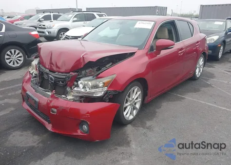 2011 Lexus Ct 200H Premium from USA, damaged, VIN JTHKD5BH8B2044038